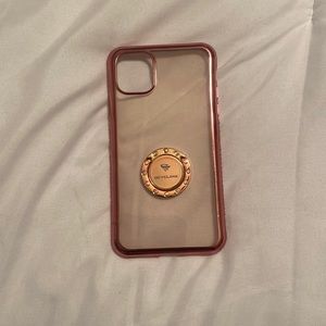 Rose gold iPhone 11 case